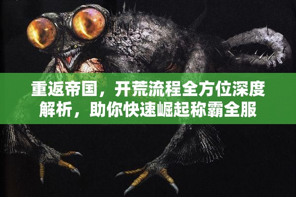 重返帝国，开荒流程全方位深度解析，助你快速崛起称霸全服