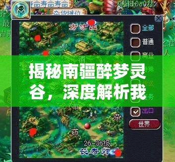 揭秘南疆醉梦灵谷，深度解析我的门派资源高效获取秘籍