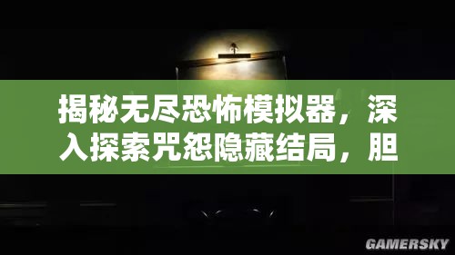 揭秘无尽恐怖模拟器，深入探索咒怨隐藏结局，胆小者请三思而后入！