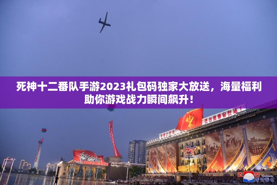 死神十二番队手游2023礼包码独家大放送，海量福利助你游戏战力瞬间飙升！