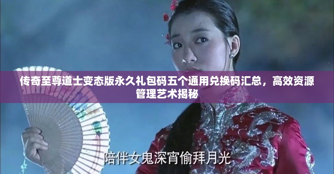 传奇至尊道士变态版永久礼包码五个通用兑换码汇总，高效资源管理艺术揭秘