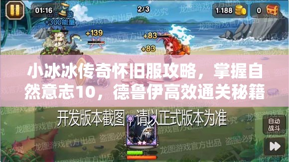 小冰冰传奇怀旧服攻略，掌握自然意志10，德鲁伊高效通关秘籍揭秘