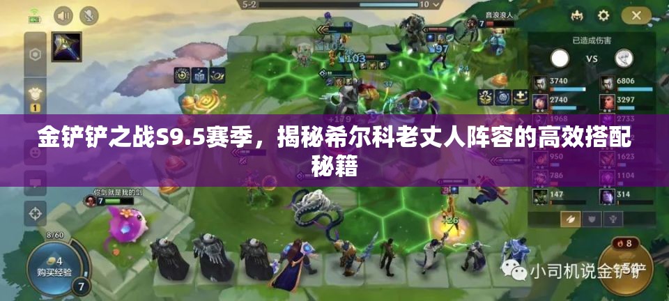 金铲铲之战S9.5赛季，揭秘希尔科老丈人阵容的高效搭配秘籍