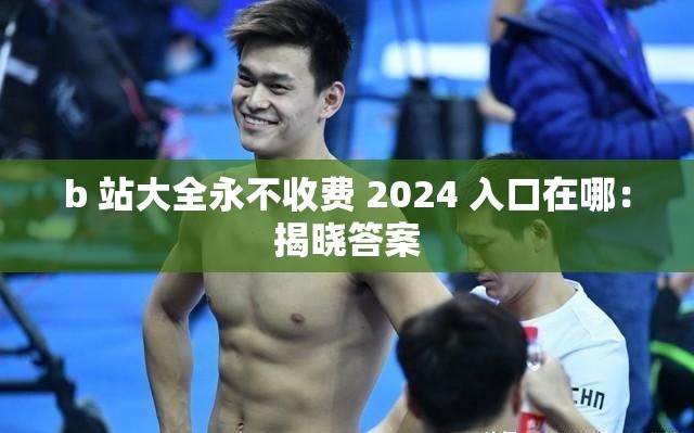b 站大全永不收费 2024 入口在哪：揭晓答案