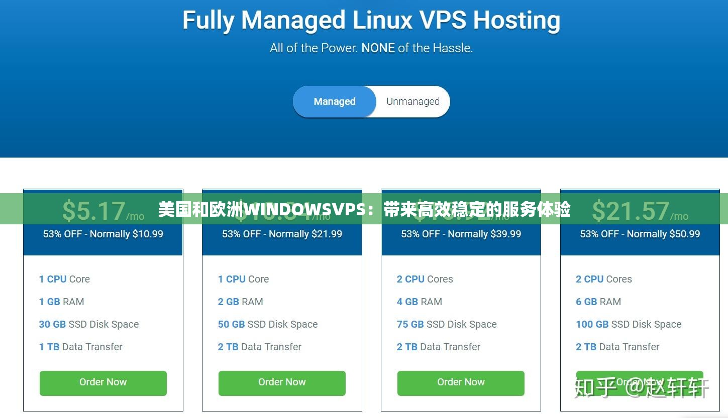 美国和欧洲WINDOWSVPS：带来高效稳定的服务体验