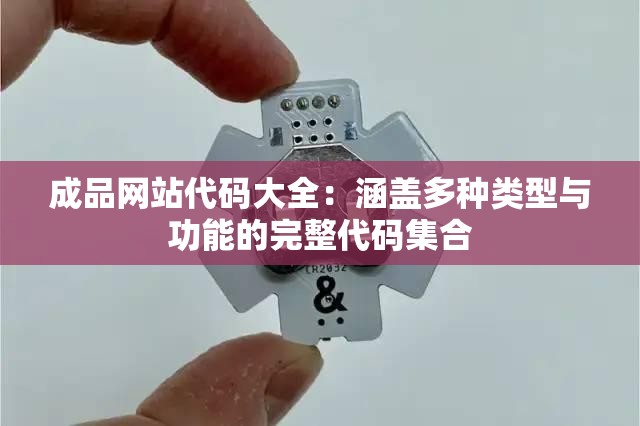 成品网站代码大全：涵盖多种类型与功能的完整代码集合