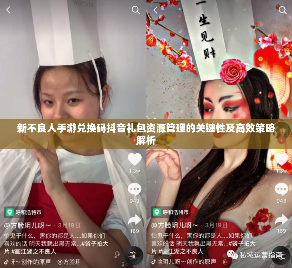 新不良人手游兑换码抖音礼包资源管理的关键性及高效策略解析