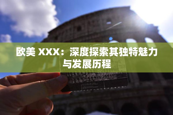 欧美 XXX：深度探索其独特魅力与发展历程