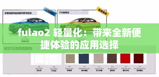 fulao2 轻量化：带来全新便捷体验的应用选择
