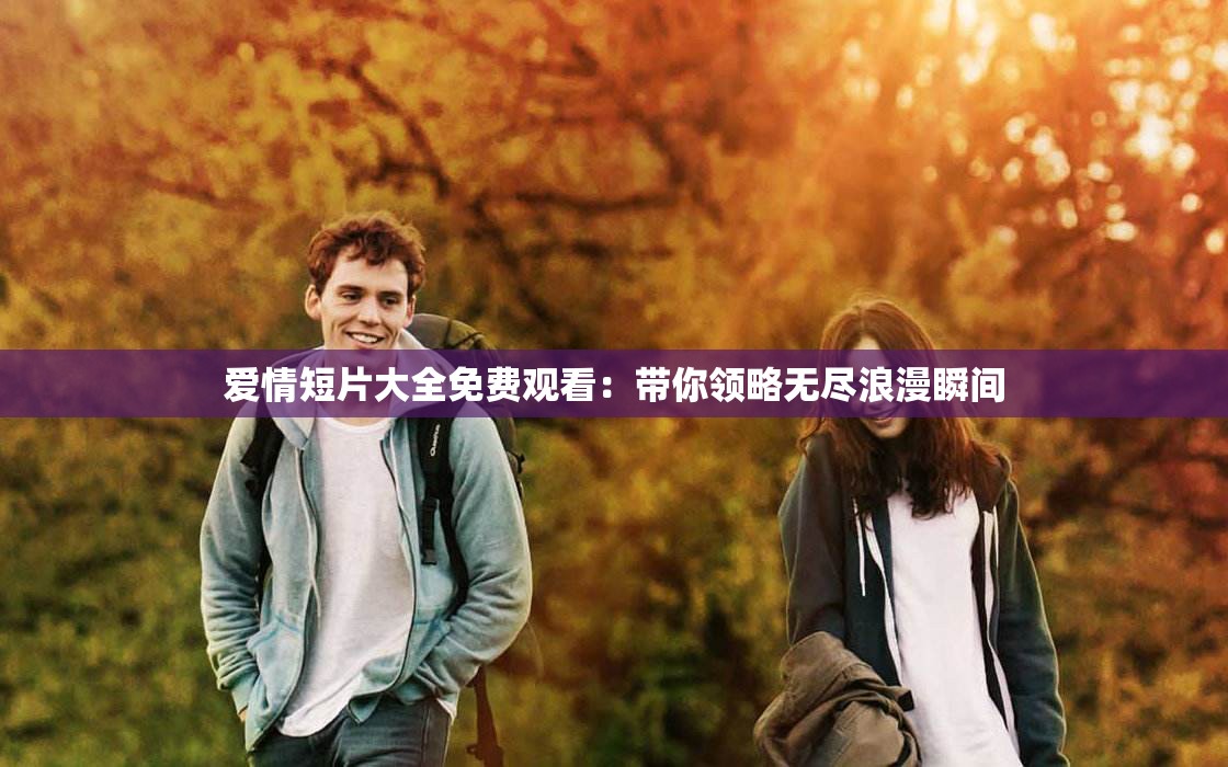 爱情短片大全免费观看：带你领略无尽浪漫瞬间
