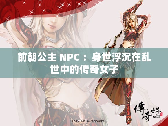 前朝公主 NPC ：身世浮沉在乱世中的传奇女子