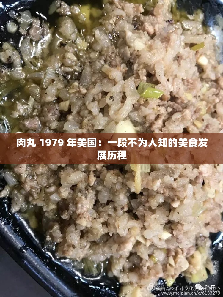 肉丸 1979 年美国：一段不为人知的美食发展历程