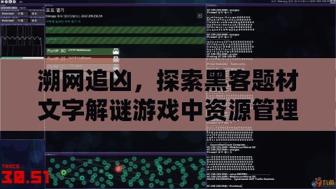 溯网追凶，探索黑客题材文字解谜游戏中资源管理策略与艺术