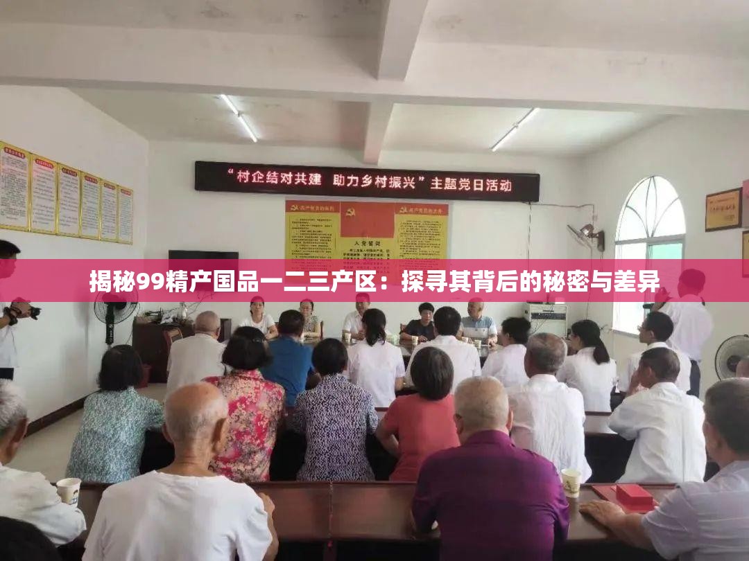 揭秘99精产国品一二三产区：探寻其背后的秘密与差异
