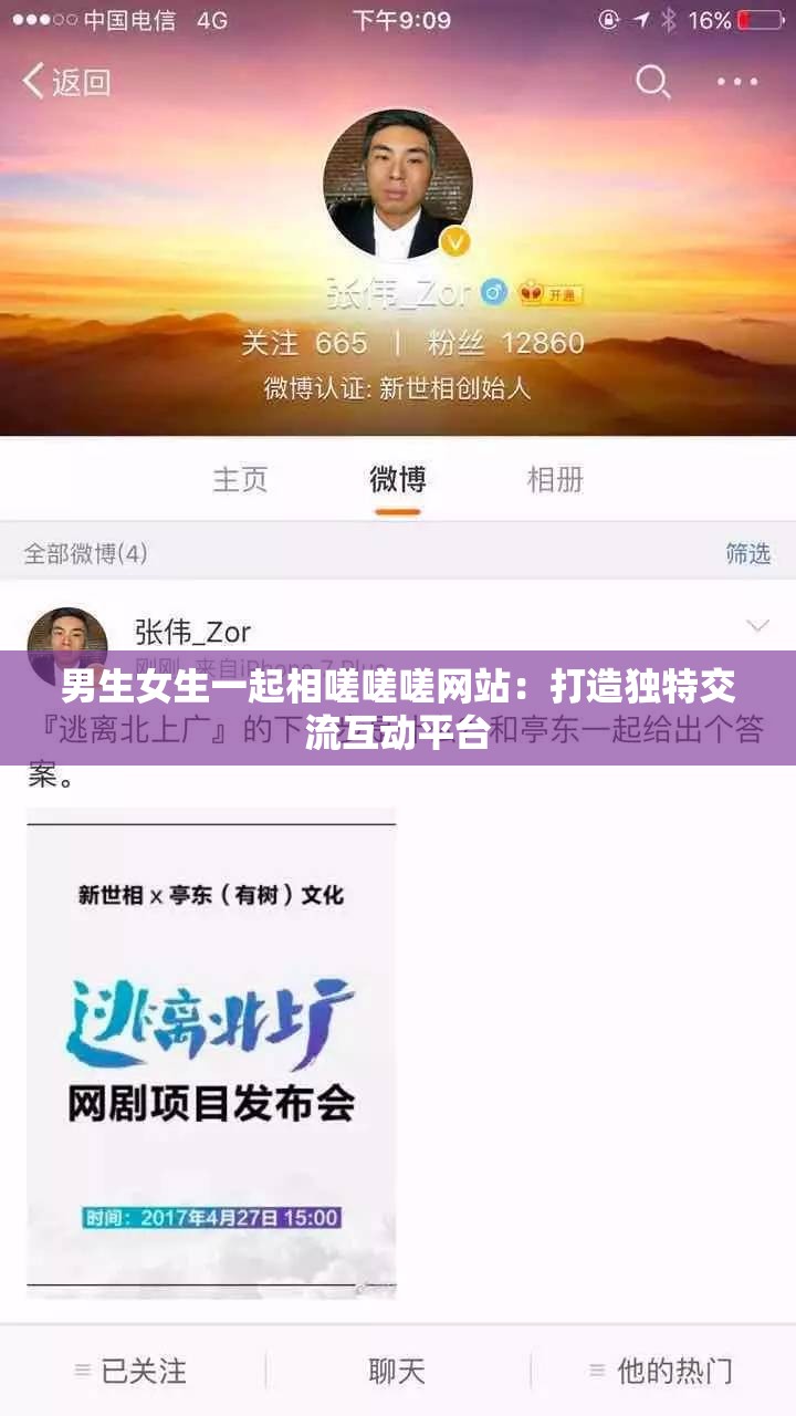 男生女生一起相嗟嗟嗟网站：打造独特交流互动平台