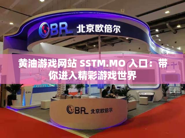 黄油游戏网站 SSTM.MO 入口：带你进入精彩游戏世界