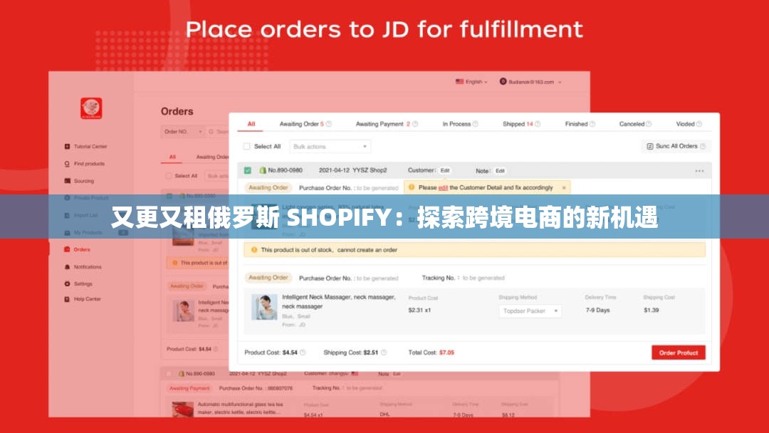又更又租俄罗斯 SHOPIFY：探索跨境电商的新机遇