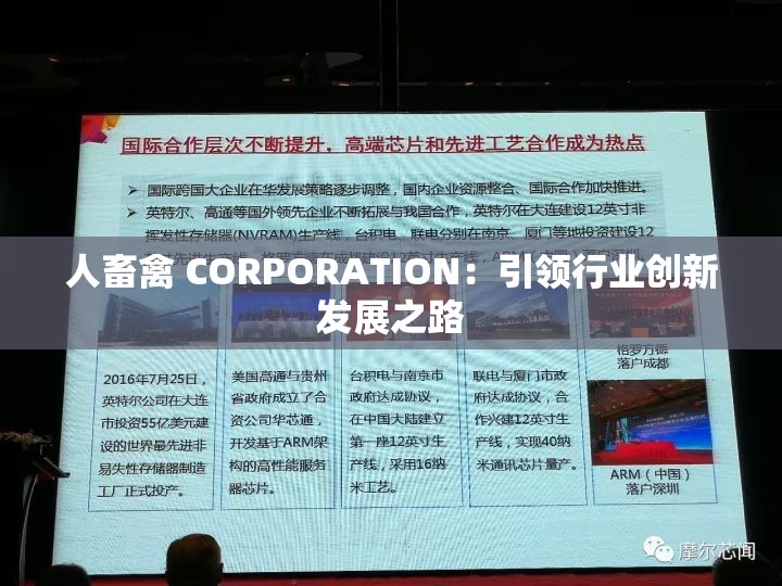 人畜禽 CORPORATION：引领行业创新发展之路