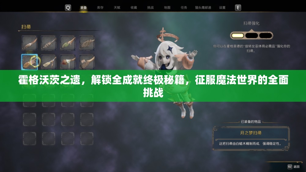 霍格沃茨之遗，解锁全成就终极秘籍，征服魔法世界的全面挑战