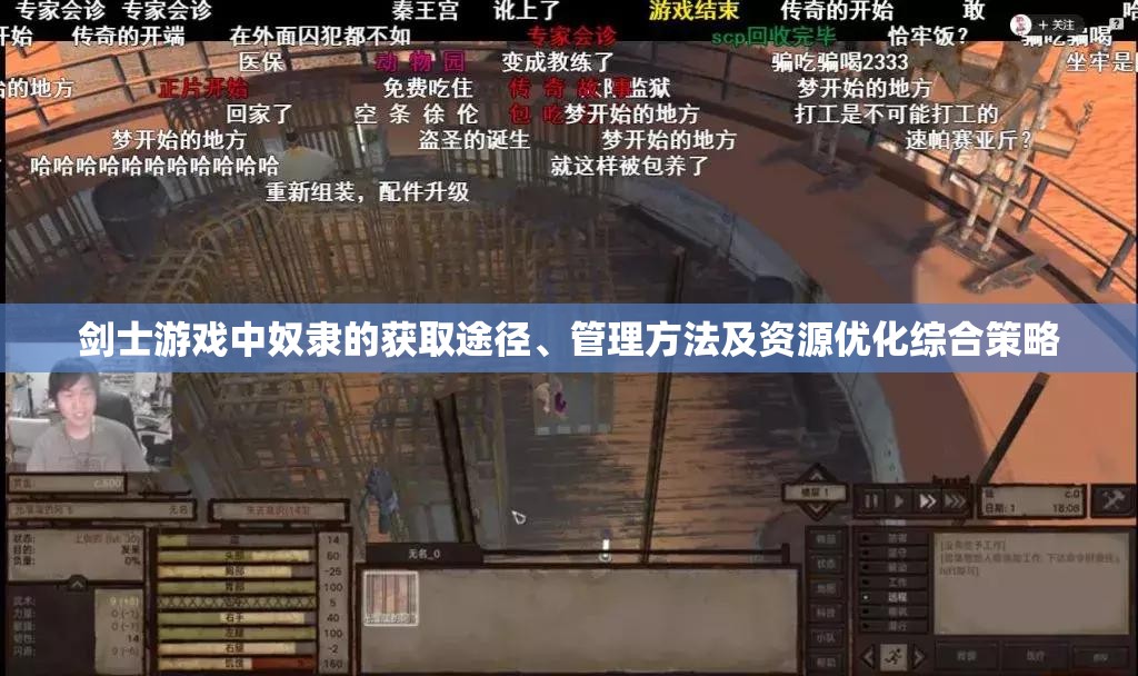 剑士游戏中奴隶的获取途径、管理方法及资源优化综合策略