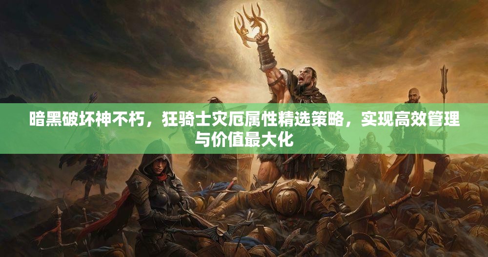 暗黑破坏神不朽，狂骑士灾厄属性精选策略，实现高效管理与价值最大化
