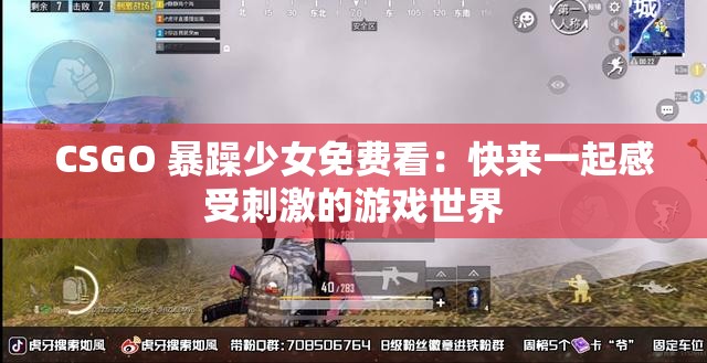 CSGO 暴躁少女免费看：快来一起感受刺激的游戏世界