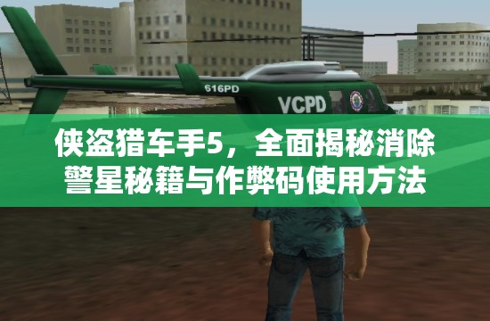 侠盗猎车手5，全面揭秘消除警星秘籍与作弊码使用方法