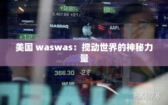 美国 waswas：搅动世界的神秘力量