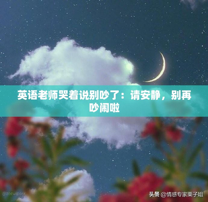 英语老师哭着说别吵了:请安静,别再吵闹啦 英语老师哭着说别吵了:请安静,别再吵闹啦