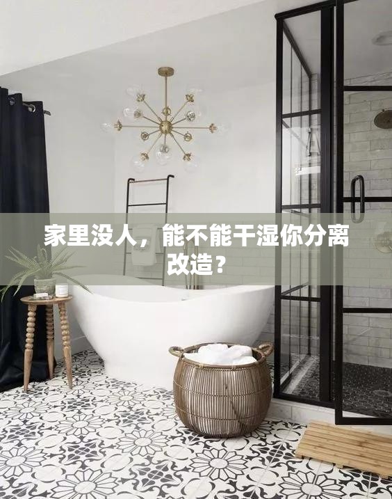 家里没人,能不能干湿你分离改造? 家里没人,能不能干湿你分离改造?