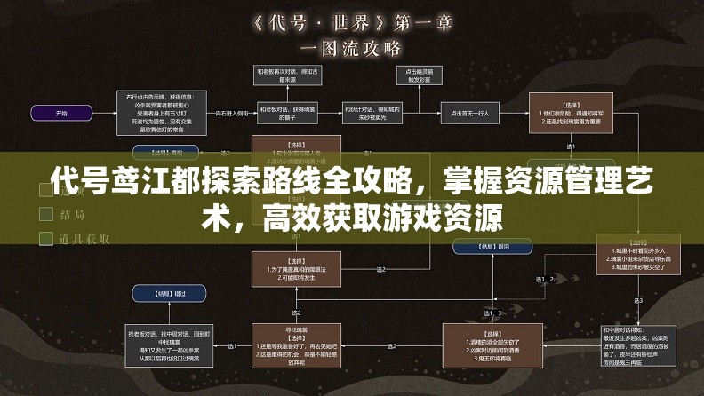 代号鸢江都探索路线全攻略，掌握资源管理艺术，高效获取游戏资源