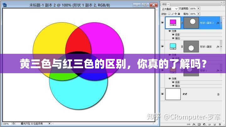 黄三色与红三色的区别，你真的了解吗？