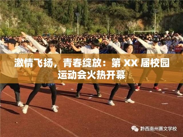 激情飞扬，青春绽放：第 XX 届校园运动会火热开幕