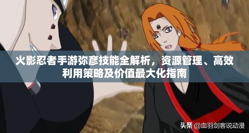 火影忍者手游弥彦技能全解析，资源管理、高效利用策略及价值最大化指南