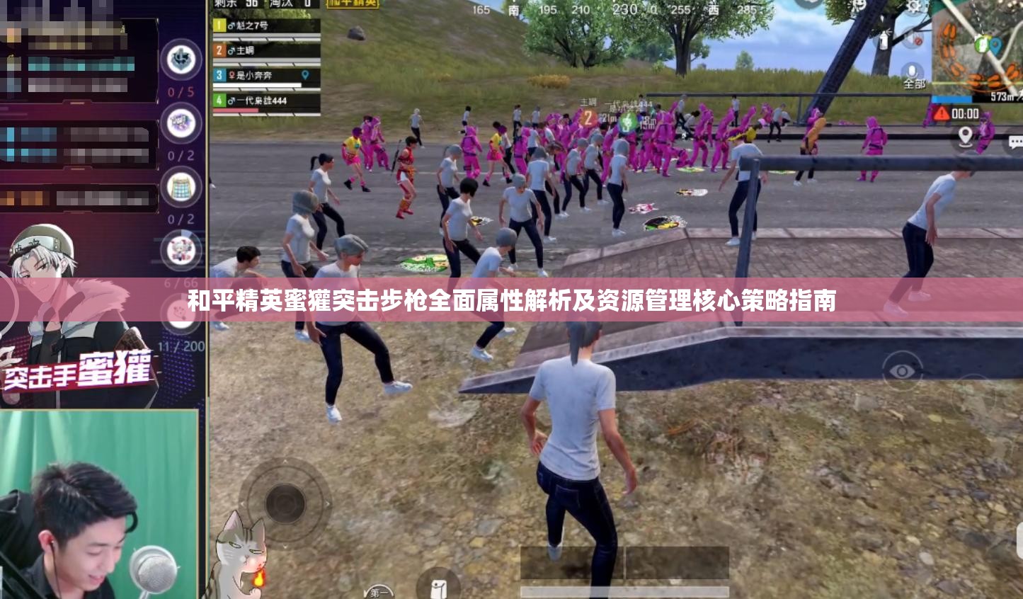 和平精英蜜獾突击步枪全面属性解析及资源管理核心策略指南