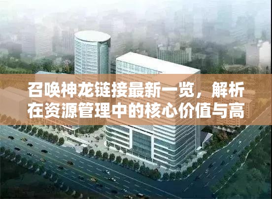 召唤神龙链接最新一览，解析在资源管理中的核心价值与高效利用实战策略