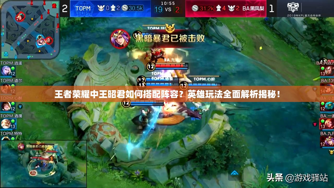 王者荣耀中王昭君如何搭配阵容？英雄玩法全面解析揭秘！