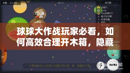 球球大作战玩家必看，如何高效合理开木箱，隐藏技巧大揭秘？