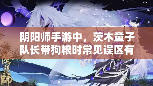 阴阳师手游中，茨木童子队长带狗粮时常见误区有哪些？深度剖析揭秘！