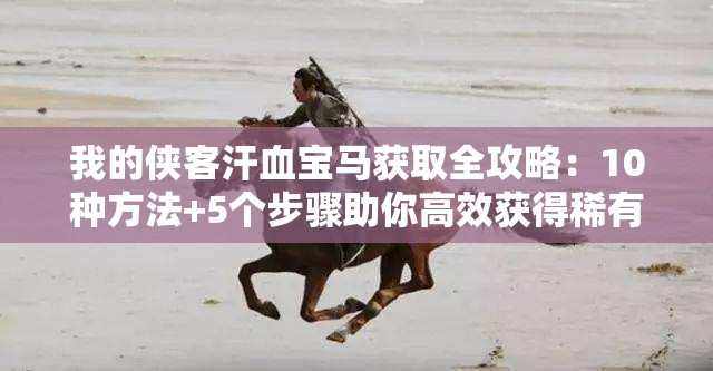 我的侠客汗血宝马获取全攻略：10种方法+5个步骤助你高效获得稀有坐骑