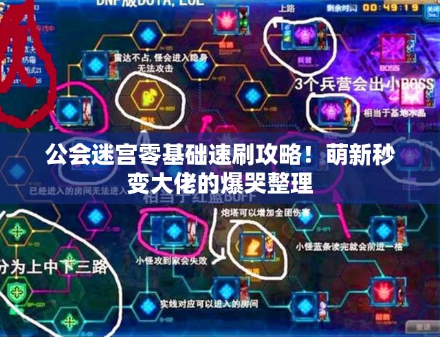 公会迷宫零基础速刷攻略！萌新秒变大佬的爆哭整理